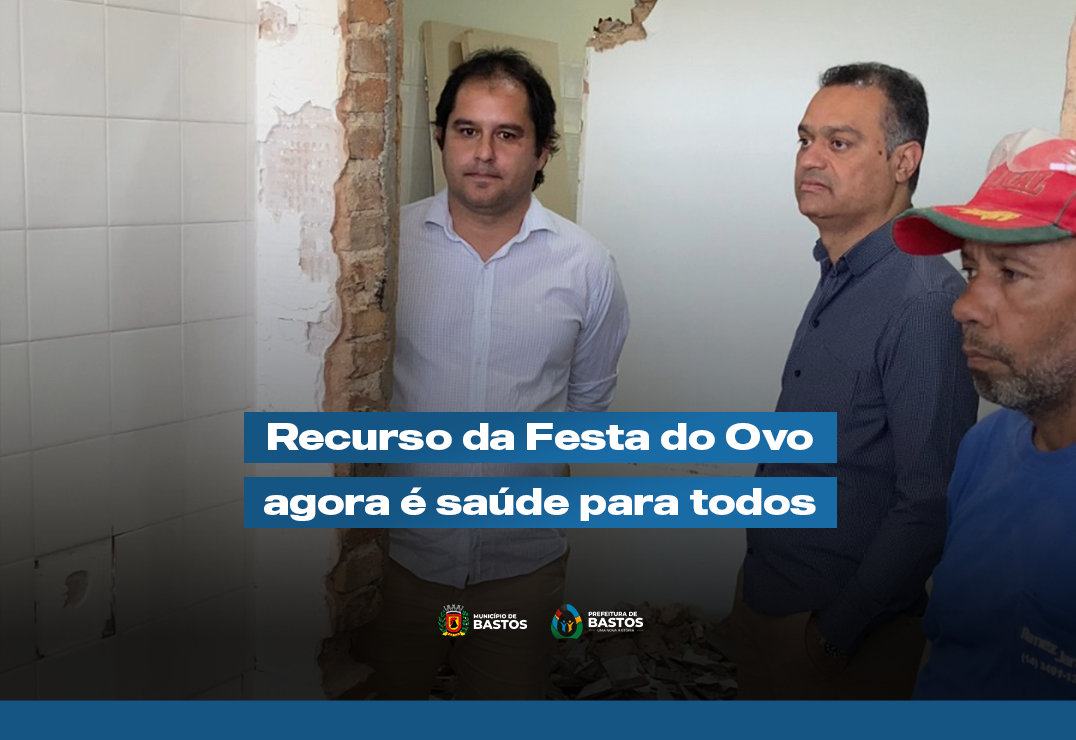 SAÚDE É PRIORIDADE